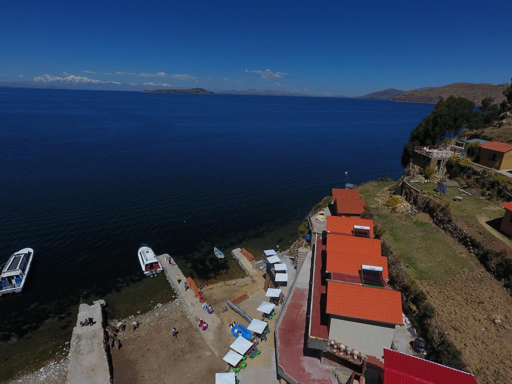 Hostal Puerto Yumani Hotel Isla del Sol Luaran gambar